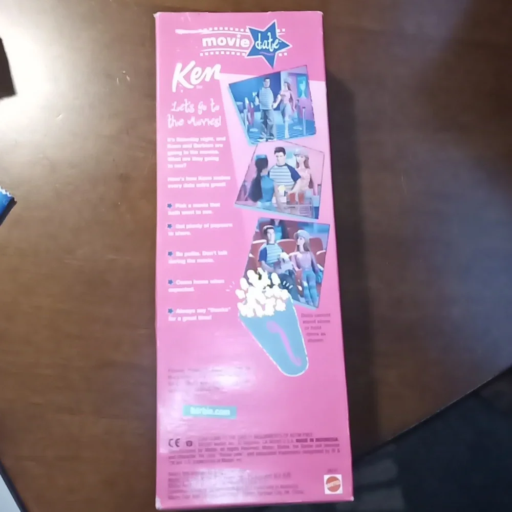 New Barbie Ken Movie Date NIB Boyfriend Mattel #28731 2000